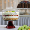 Red Base Trifle & Dessert Bowl