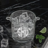 Monogrammed Cardinal Ice Bucket 