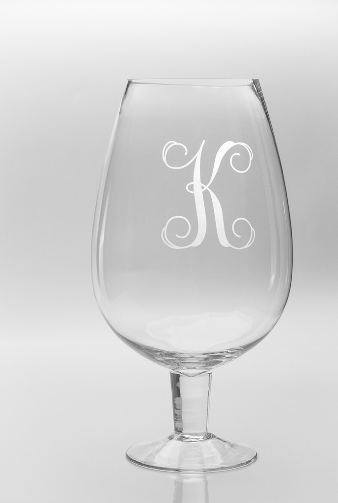 Personalized Oversize Vase/Wine Glass