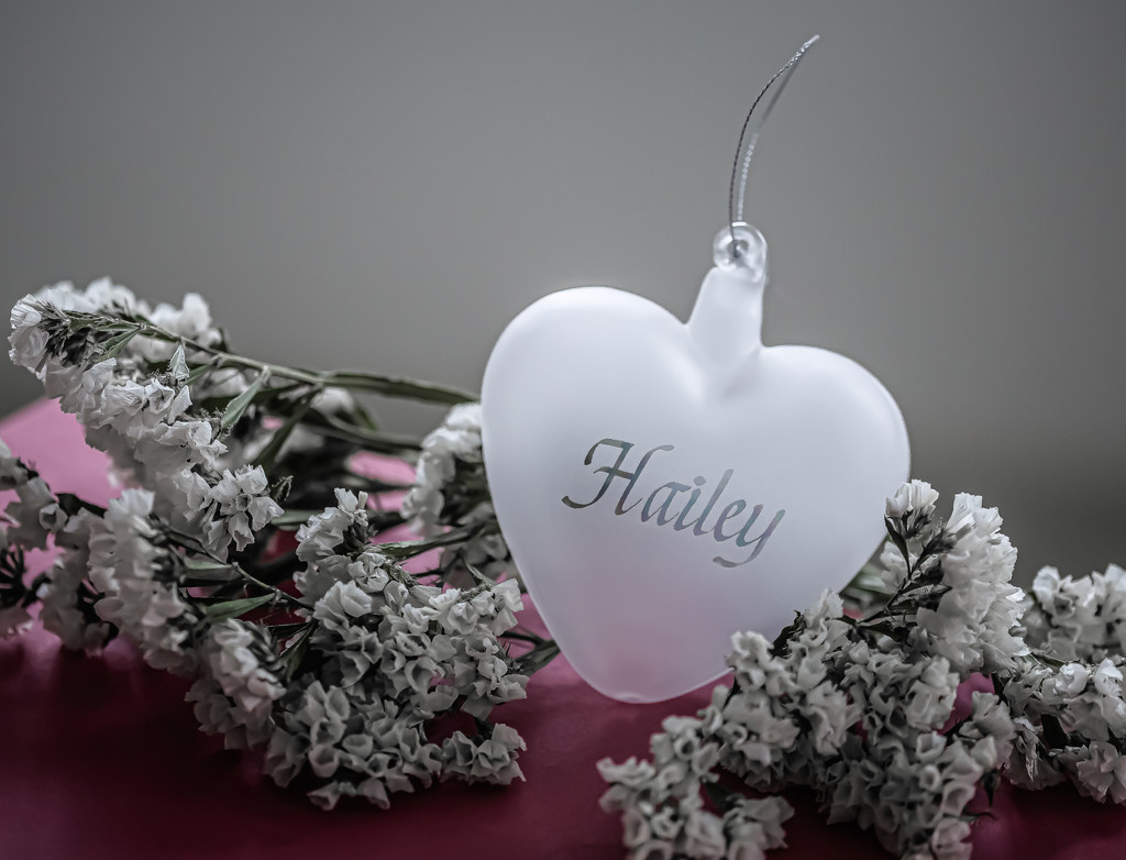 Personalized Heart Ornament