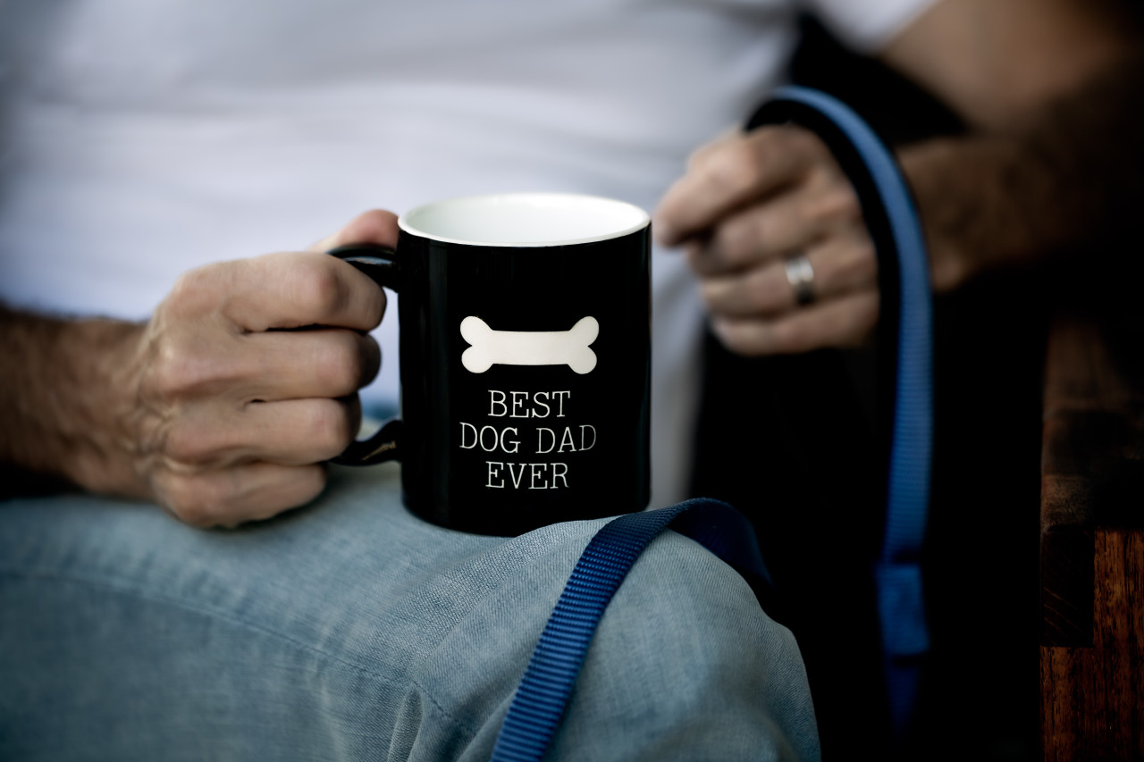 Personalized coffee mug Great Dog Dad Christmas Gift The