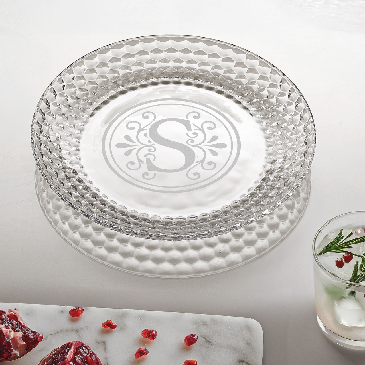 Personalized Crystal Tray - Great wedding Gift | The Crystal Shoppe