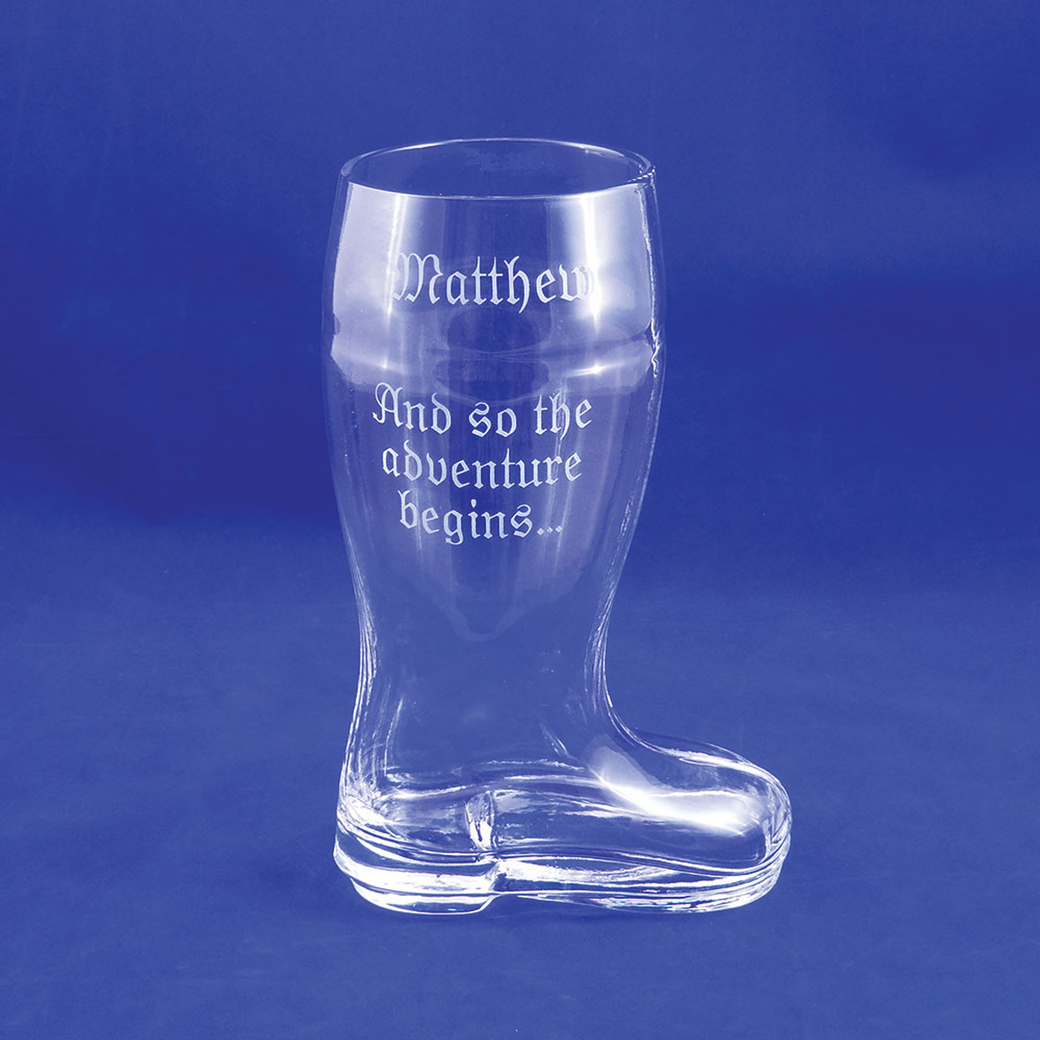 Glass Beer Boot Das Boot 2 Liter