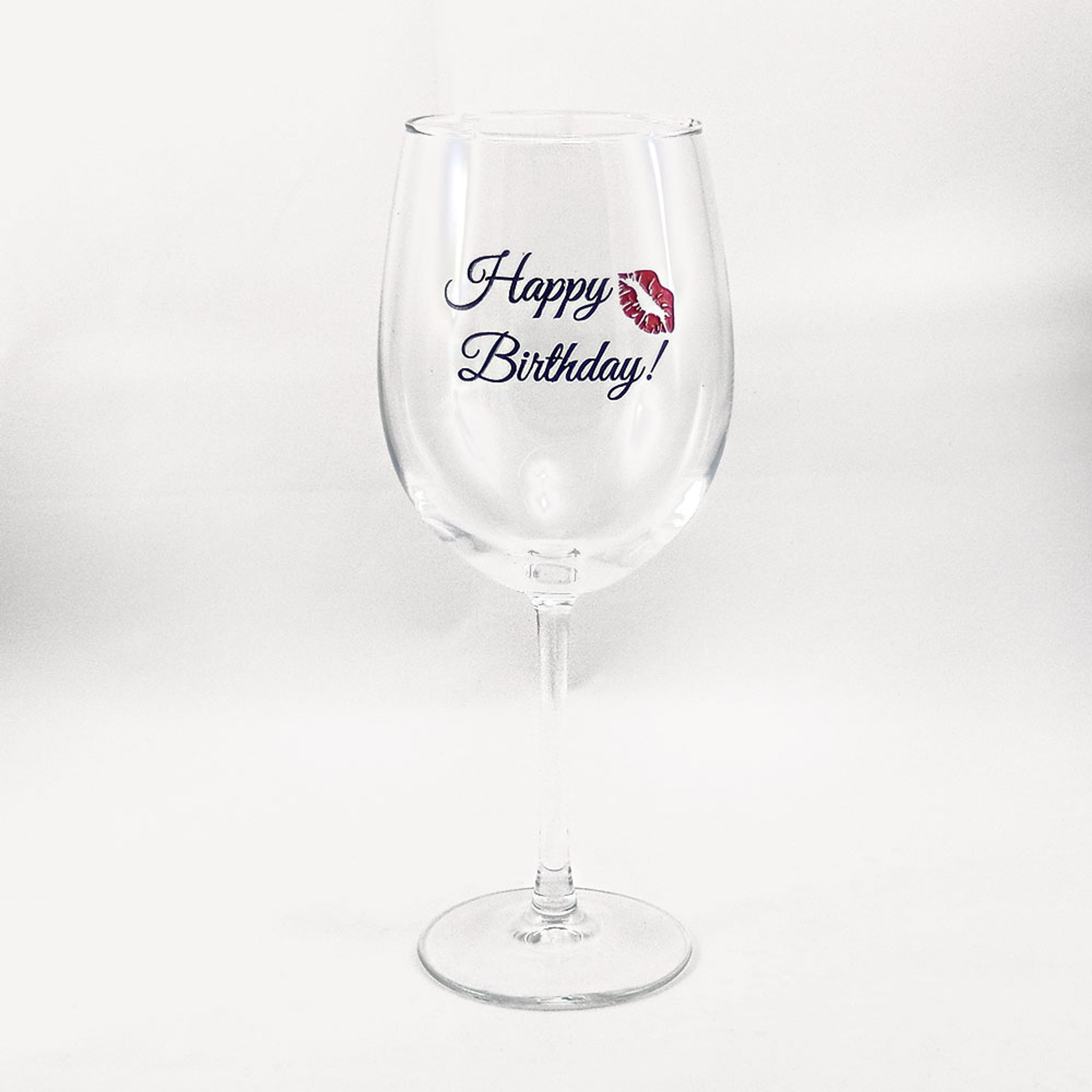 birthday wine glasses