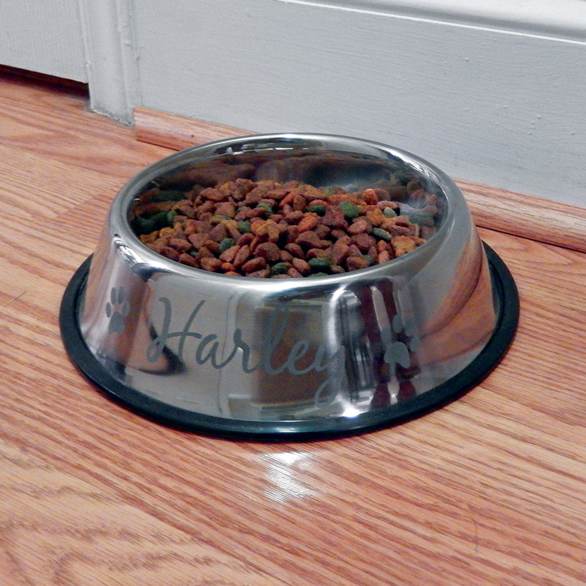 Dog/cat Food & Water Bowl Label Set FREE SHIPPING in US. Custom