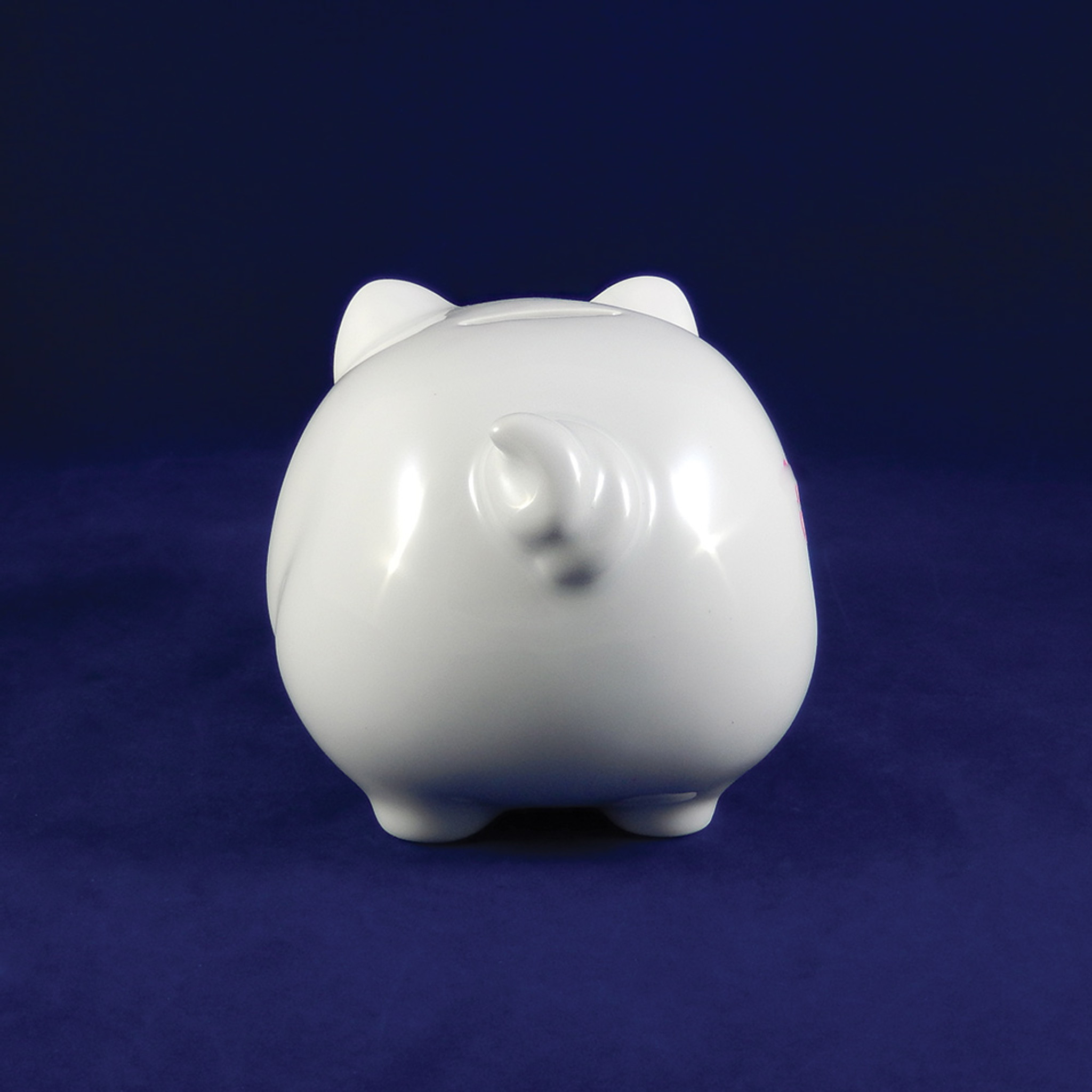 porcelain piggy bank