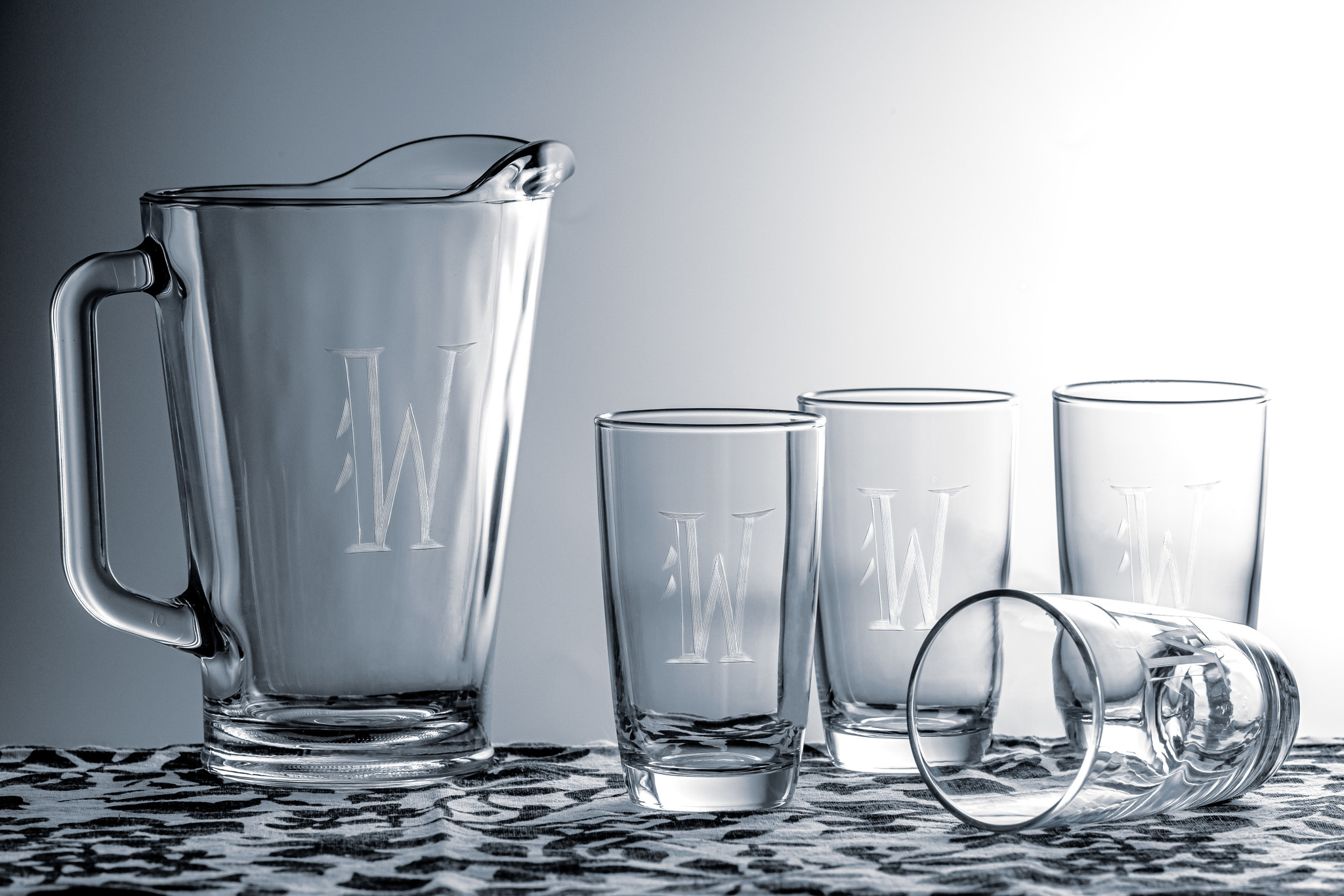 Personalized Julicious 5 piece Juice Set - The Crystal Shoppe
