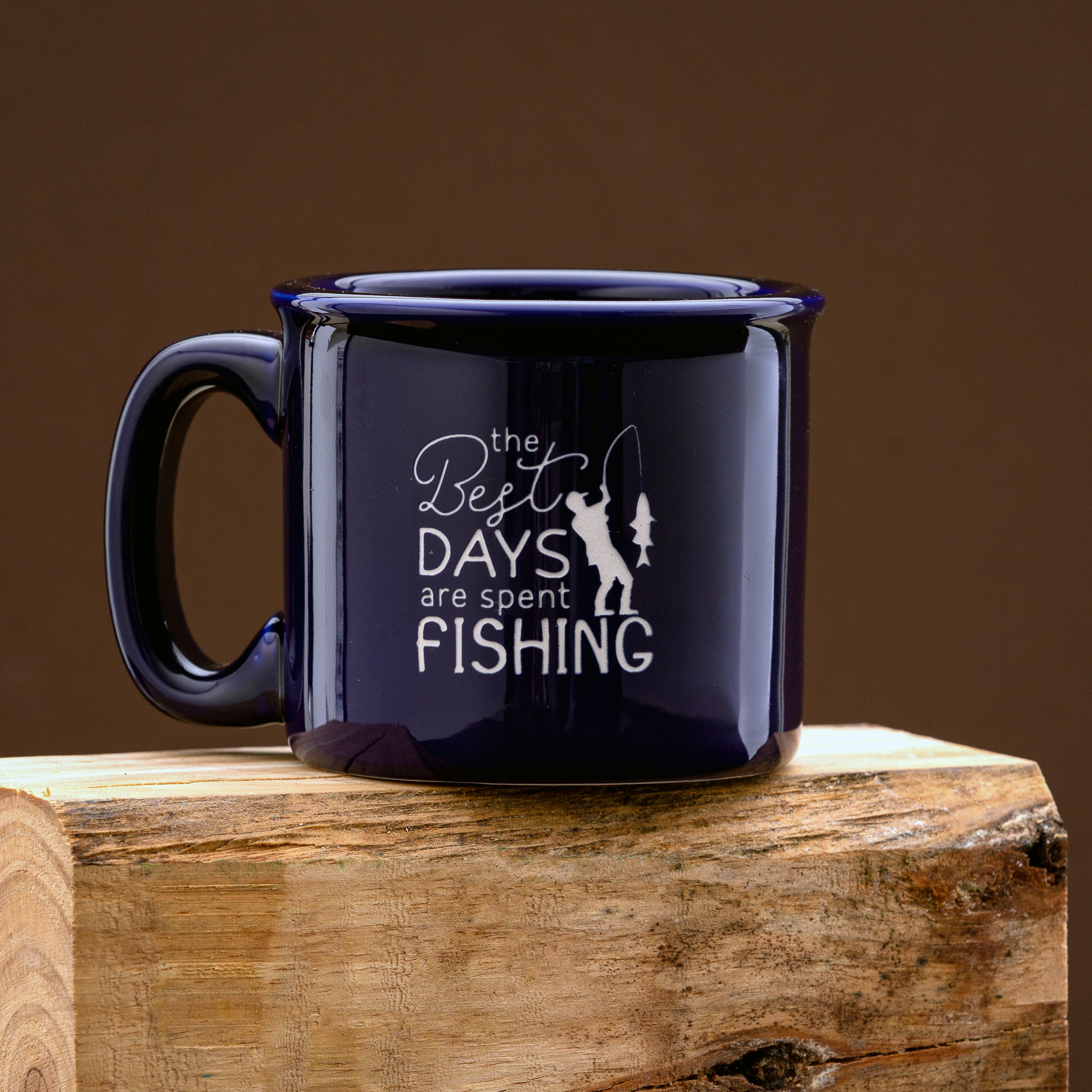 Fishing Mug with fun sayings