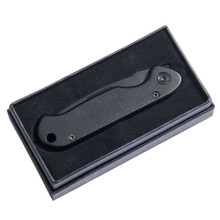 Personalized Black Pocket Knife in Box