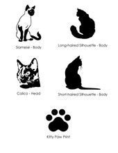 Cat Breed Artwork for Personalized Engraving