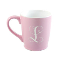 Personalized Light Pink Coffee Mug