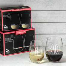 Personalized Riedel Crystal Glasses- great Wedding gift