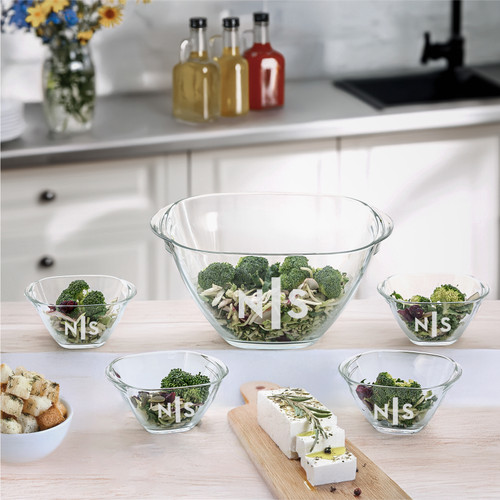 5-Pce Handled Salad Set
