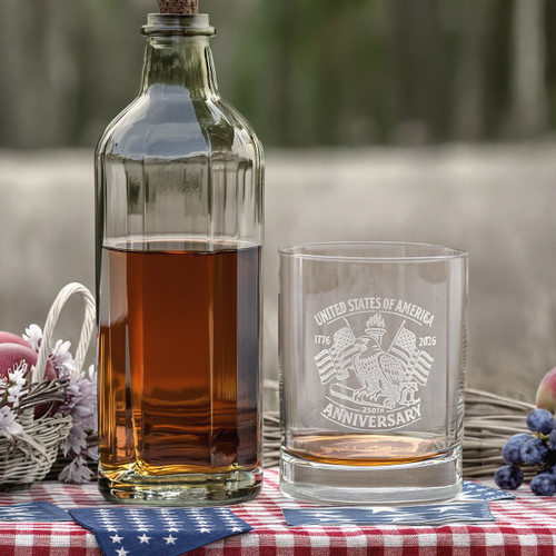 250 Anniversary Glass