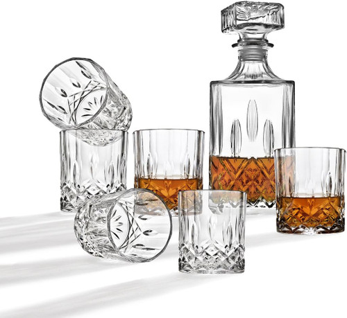 Camelot 7 pce. Decanter Set 