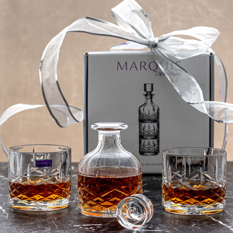 Marquis Markham Stacking Decanter & Tumbler Set - Thumbnail 2