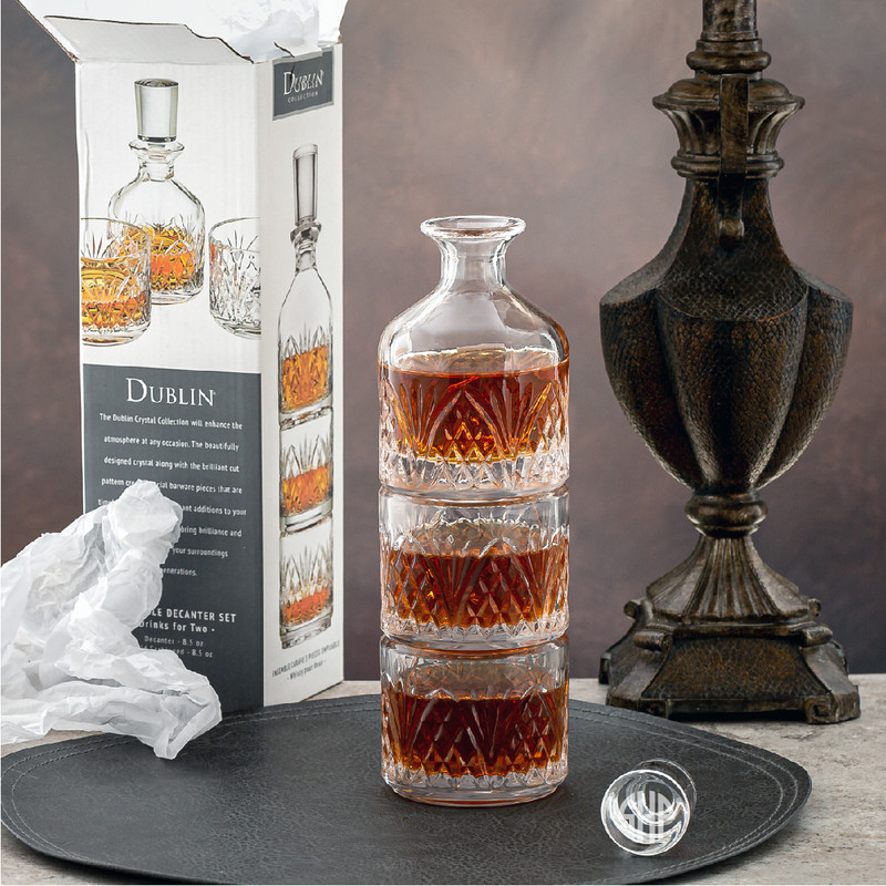 Personalised 3-piece Decanter Set Personalised 3-piece Decanter Set
