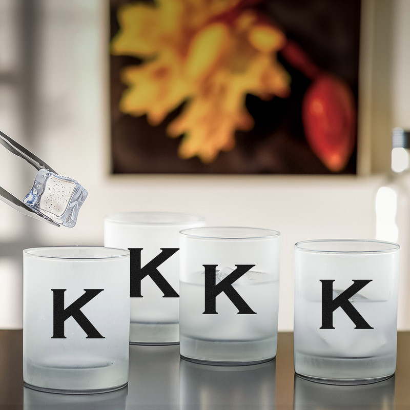 Frosted Cocktail Glasses