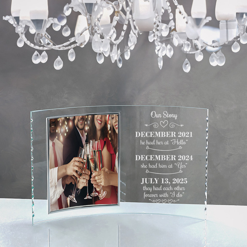 Personalized Love Story Frame