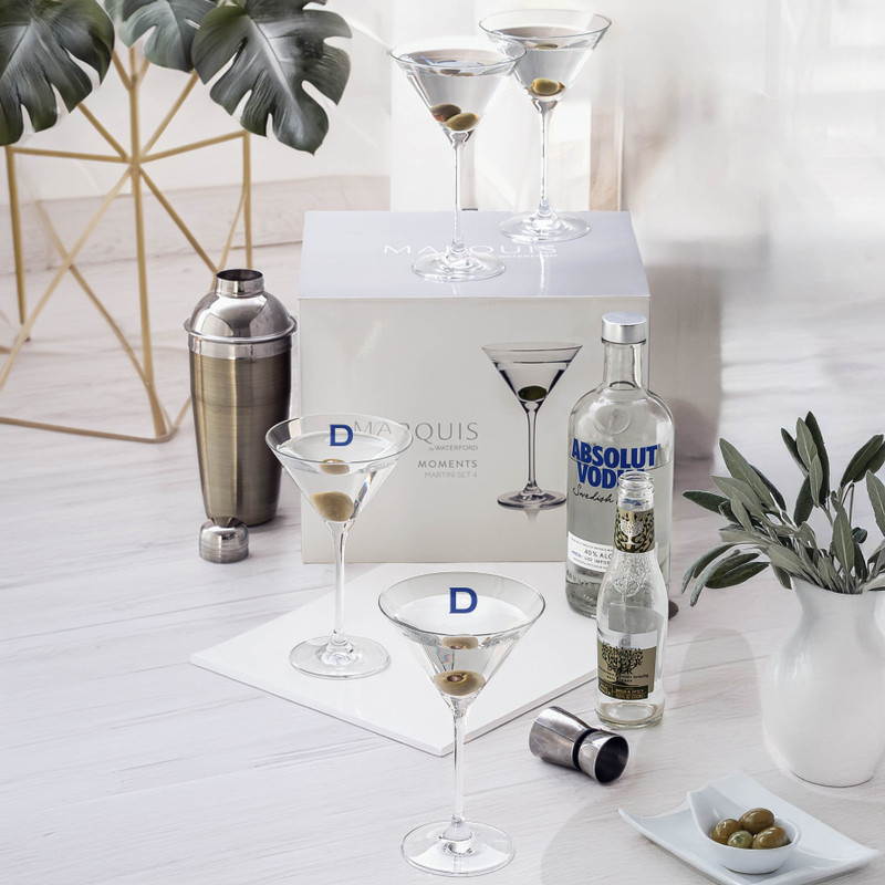 Martini Set with colour fill