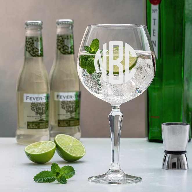 Gin & Tonic Cocktail Glass