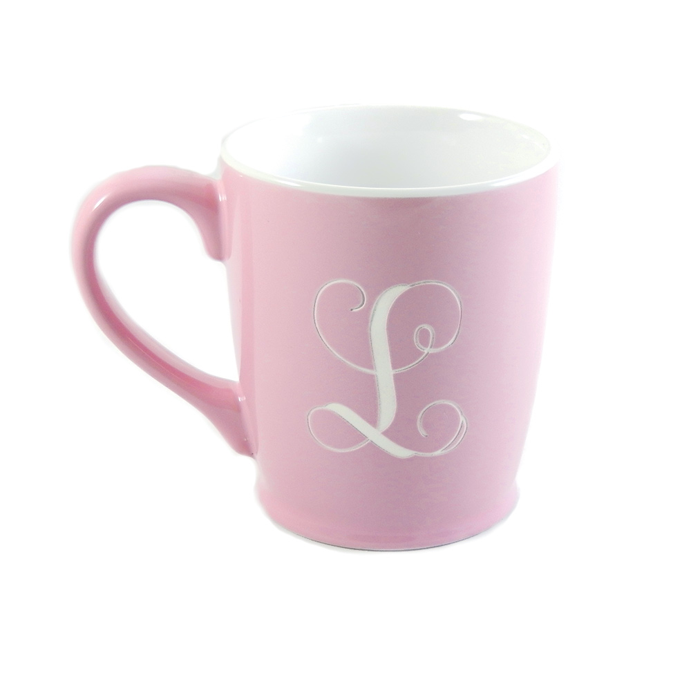 Custom Pink Girly Things Coffee Mug - Cute Girly Mug – AdMoJo Designs