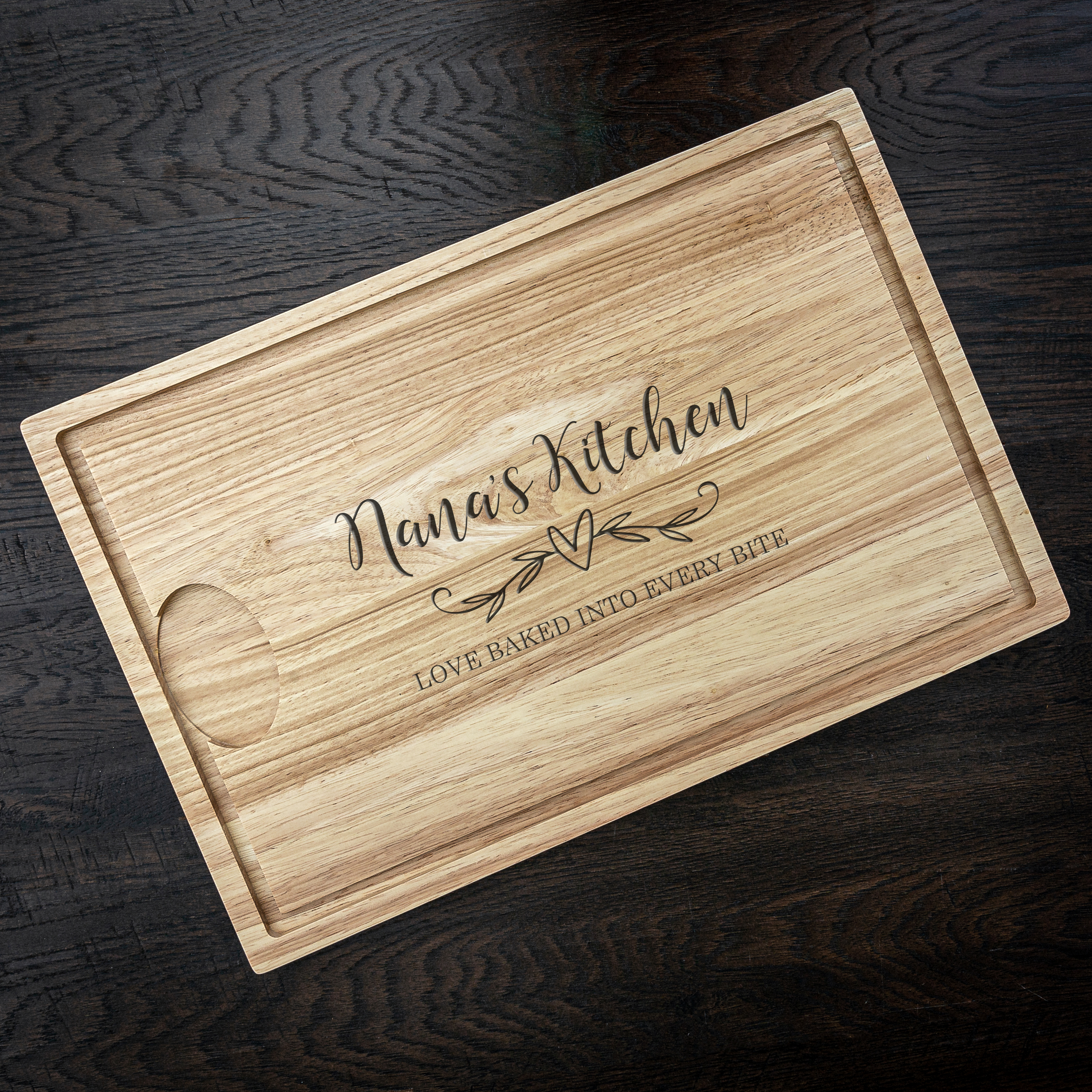 Etched Chopping Board - Great Granparent's Gift