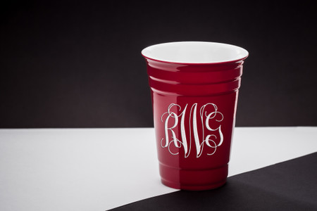 Blue & Red Solo Soft Plastic Cups – Personalized, Customized - Cup of Arms