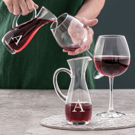 Personalized Mini-Wine Carafes - Great Birthday Gift | The Crystal Shoppe