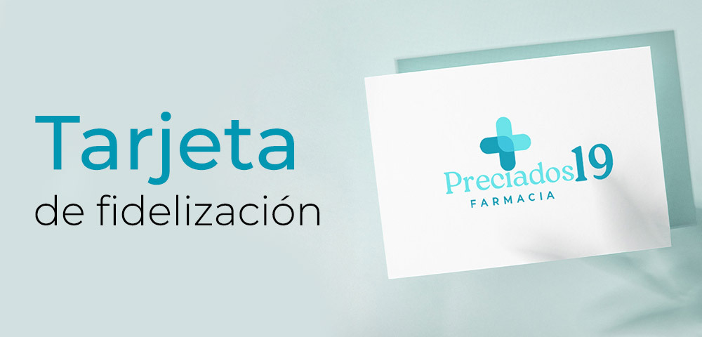 Tarjeta de fidelización en Farmacia Preciados 19 en Madrid