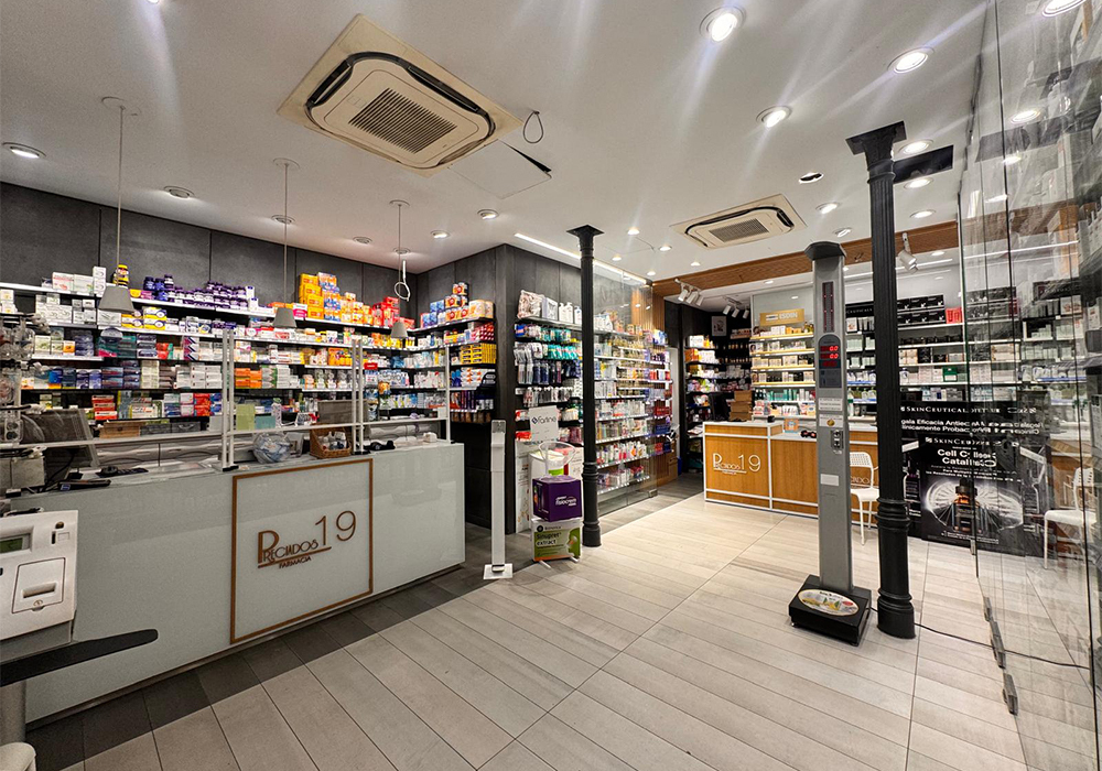 Imagen de la Farmacia Preciados 19, en Madrid