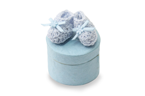 Baby Shower Favor Box Blue