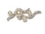 Brooch Pearl Sparkling Rhinestones