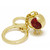 Pomegranate Key Chain Vertical Shot