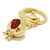 Pomegranate Key Chain Side Shot
