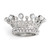 Miniature 3d Royal Crown Nickel Plated