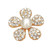 Flower Rhinestone Embellishment