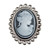 Cameo Blue-White Embellishment