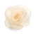 Ivory Chiffon Rosette Embellishment/