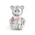 Resin Chrome Plated Pink Bear