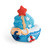 Resin Sailing Boat 3D Motift