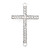 Cross Bracelet  Silver Plated