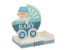 Boy Baby Shower Carriage Centerpiece