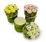Rose Bunch Paper Box-Yellow, Pink Cream, Ivory Green