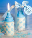Blue Baby Bottle Candles