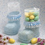 Blue Baby Booties Mesh Bags