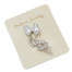 Tulip Brooch Brush Painted Pearlized Off-White Packaged Image
