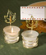Autumn Theme Candle Place Card Holders