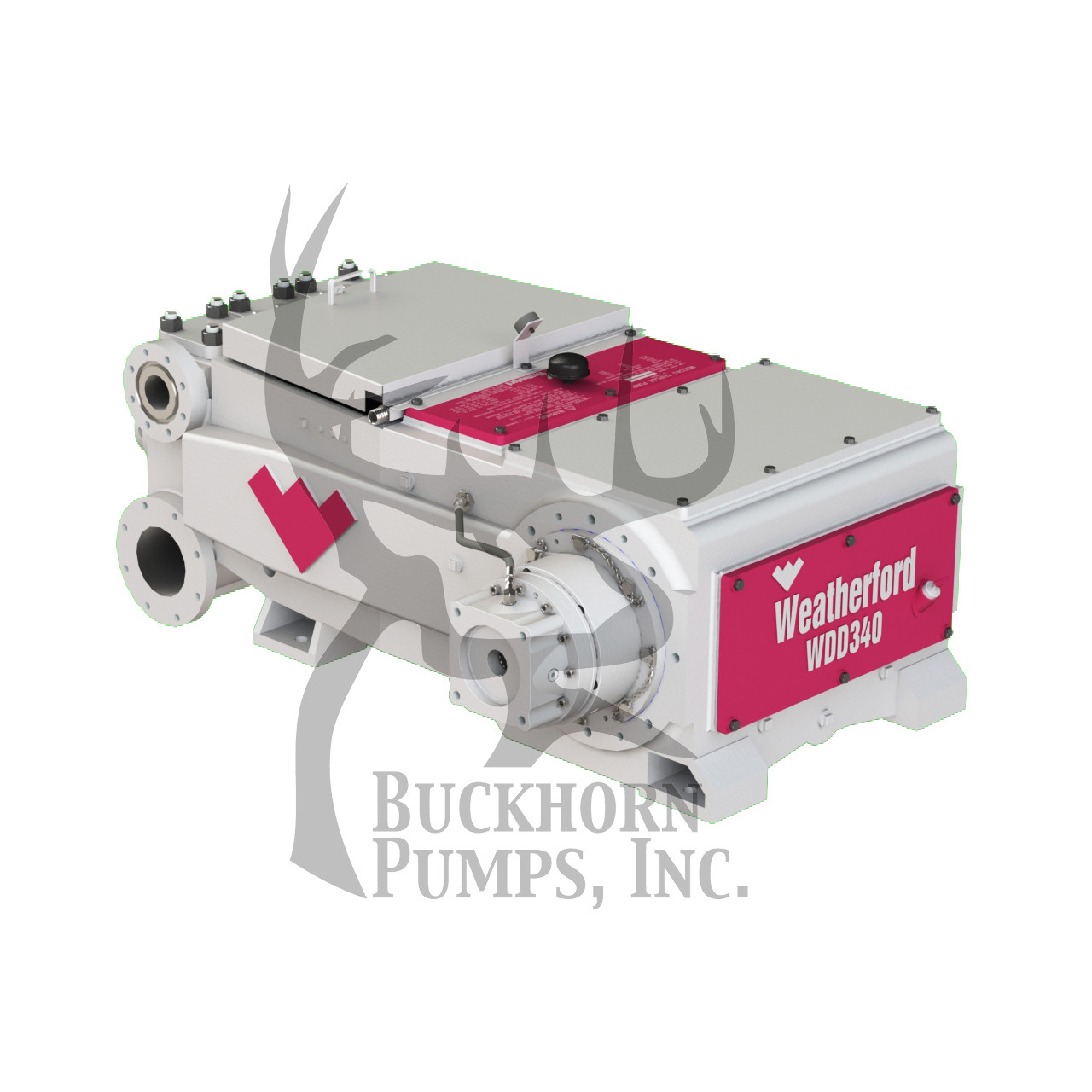 WDD340 TRIPLEX PISTON PUMP (360 GPM @ 1300 PSI) - Buckhorn Pumps, Inc