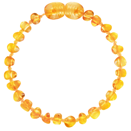 Polished Baroque Baltic Amber - Honey